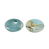 Natural Flower Amazonite Pendants G-C140-10G-2