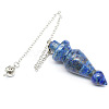 Natural Lapis Lazuli Cone Pointed Dowsing Pendulums PW-WG84774-05-1