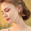 SUPERFINDINGS 30Pcs 3 Colors Brass Clip-on Earring Findings KK-FH0004-55-6