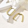 Ion Plating(IP) 304 Stainless Steel Hoop Earrings for Women EJEW-U035-12G-01-3