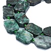 Natural Dioptase Beads Strands G-K245-J09-01-3