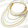 Alloy Bib Necklaces PW-WGFF90E-01-4