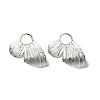 Non-Tarnish 304 Stainless Steel Stud Earring Findings STAS-F286-06B-P-2