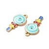 Alloy Enamel Pendants ENAM-D043-12G-03-2