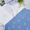 100Pcs Tibetan Style Alloy Charms FIND-SC0012-39S-4