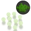 Luminous Acrylic Round Beads LACR-R002-4mm-01-1