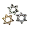 Natural Black Lip Shell Star of David Multi-Strand Links SSHEL-N038-04A-1