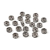 Brass Rhinestone Spacer Beads RB-A014-Z8mm-01B-NF-3