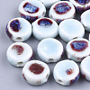 Handmade Porcelain Beads X-PORC-S498-39K-1