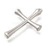 Anti-Tarnish 304 Stainless Steel Pendants STAS-P369-02P-2