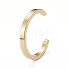 Brass Cuff Rings KK-H741-09G-2