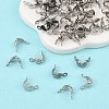 Tarnish Resistant Stainless Steel Bead Tips X-STAS-R061-01-3