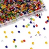 12 Strands 6 Styles Electroplate Glass Beads Strands EGLA-YW0003-96-1