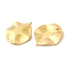 Baroque 304 Stainless Steel Pendants STAS-A133-04G-2