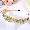 Natural Gemstone Hair Bands PW-WG137AD-05-1