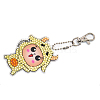 DIY Constellations Pattern Cartoon Keychain Diamond Painting Kits ZODI-PW0001-107J-1