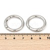 Alloy Spring Gate Clasps FIND-H012-05P-3