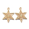 Zinc Alloy Pendants X-FIND-I017-01G-1