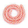 Handmade Polymer Clay Beads Strands X-CLAY-N008-042F-2