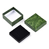 Flower Printed Cardboard Jewelry Boxes CBOX-T006-10C-4