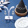 24Pcs 4 Styles 925 Sterling Silver Split Jump Rings STER-SC0001-43-4