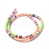 Handmade Polymer Clay Bead Strands CLAY-C003-05D-3