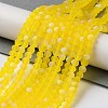 Transparent Glass Beads Strands X1-EGLA-A034-T4mm-MB17-2