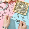 DIY Keychain Making Finding Kits DIY-YW0009-47-4