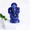 Ganesha Natural Sodalite Healing Figurines PW-WG31949-04-1