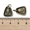Tibetan Style Brass Pendants KK-M284-35AB-3