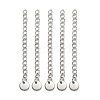 Tarnish Resistant 304 Stainless Steel Chain Extender X-STAS-E104-41G-1