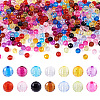 14 Colors Transparent Acrylic Beads TACR-TA0001-45-1
