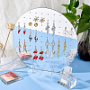 Acrylic Necklace Displays Stands NDIS-WH0001-06-5