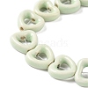 Handmade Porcelain Beads Strands PORC-Z002-01K-3