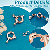 2Pcs 925 Sterling Silver Spring Ring Clasps FIND-PH0022-63RG-4