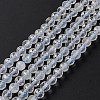 Natural Topaz Crystal Beads Strands G-F717-20-3