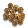 Tibetan Style Alloy Beads X-GAB5825Y-3