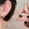 Alloy Rhinestone Studs Earring WG46953-20-1