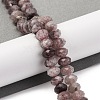 Natural Strawberry Quartz Beads Strands G-K380-A48-04-2