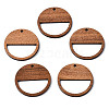 Walnut Wood Pendants X-WOOD-S054-42-1