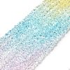 Transparent Glass Bead Strands LS-GLAA-H023-02H-2