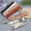 BENECREAT 7Pcs 7 Colors PU Leather Wrap Around Waist Band DIY-BC0012-27-5