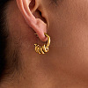 304 Stainless Steel Stud Earrings for Women JZ7724-1-3