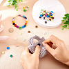 80Pcs 2-Hole Porcelain Buttons PORC-PJ0001-02C-6