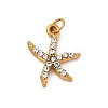 304 Stainless Steel Rhinestone Pendants STAS-B097-06G-03-1