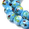 Handmade Lampwork Beads Strands LAMP-H071-01A-08-3