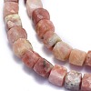 Natural Plum Blossom Jade Beads Strands G-K310-B10-3