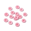 Resin Buttons RESI-D033-15mm-05-3