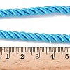 5MM Nylon Twisted Cord Necklace Making FIND-G096-01G-07-3