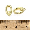 Brass Spring Gate Rings KK-B089-13G-3